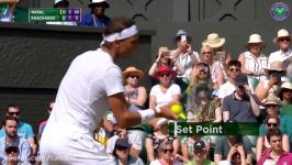 Rafael Nadal v Karen Khachanov highlights  Wimbledon 2017 third round