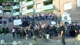 Wrath of Protest Rioters clash with police in Hamburg