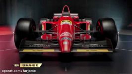 خودروهای تاریخیِ فورمول یکِ رونمایی شده در بازی F1 2017