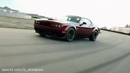 دوج Challenger SRT Hellcat مدل 2018 بدنه عریض