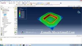 شکلدهی انفجاری آباکوس Explosive Forming By Abaqus