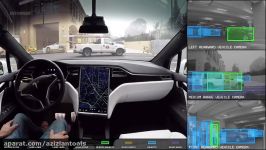 چشم راننده خودکار تسلا  Tesla Model S Autopilot