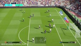 نمایش جزییات گیم پلی PES 2018  حرکات نمایشی برخوردها