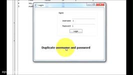 Login Form using sqlite in QT application کیوت سی پلاس