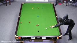 Belgium v China B QF Snooker World Cup 2017