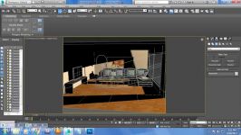 Tutorial on Modeling texturing and lighting an interior in 3dsmax using Vray part 4