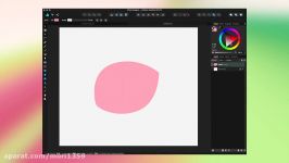 Glossy Dragon Fruit  Vector speed drawing  Affinity Designer  4K