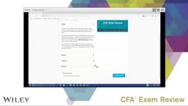چگونگی ساختن برنامه امتحان CFA وایلی