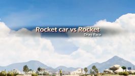 GTA V  Rocket Car vs Rocket Drag Race