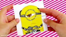 Despicable Me 3 Best Magic Gift Card  Never Ending Card DIY with Minion