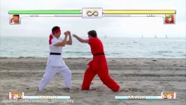 بازی street fighter در دنیای واقعی قسمت 2