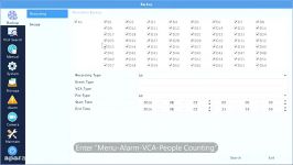 Uniview Configuration Video  How to Configure People Counting in NVR