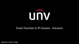 Smart Function in Uniview IP Camera  Intrusion