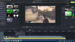 آموزش کار نرم افزار Camtasia studio 9 ادیتور ویدیو