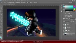 Minecraft Sword Lightning Effect Tutorial Minecraft Graphics