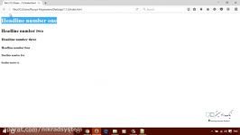 آموزش HTMLCSSJavaScript  درس سوم