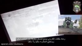 حمله شبانه به داعش موشک ضد زره ساخت ارتش سوریه