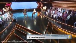 گفتگوی جالب متفاوت حجت اشرف زاده در برنامه مردم گرامیک توپ دارم قلقلیه میخواند