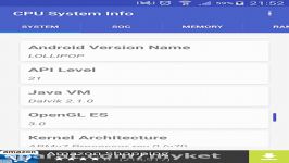 CPU Hardware and System Info for Android