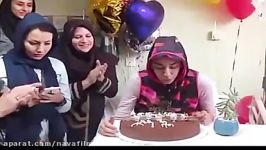 جشن تولد ۱۹ سالگی کیمیا علیزاده در بیمارستان