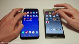 Sony Xperia XZ Premium vs Samsung Galaxy S8+ Speed Test