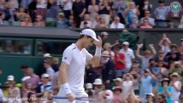 Andy Murray v Benoit Paire highlights  Wimbledon 2017 fourth round