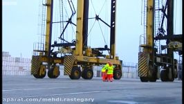 Straddle Carrier Part 2  Worlds Toughest Driving Tests  BBC