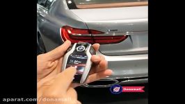 نمونه ای ریموت پارک خودروی BMW