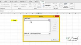 آموزش اصول برنامه نویسی VBA در Excel 2013  درس سوم