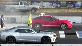 Whos the fastest Modern muscle cars drag race.