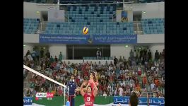 ایران  لبنان Spectacular scenes volleyball Iran  Lebanon