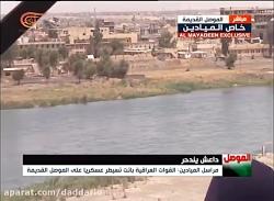 فرار ناکام عناصر داعش رود دجله به شرق موصل