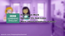 Talking on the phone – 15 – English at Work has the top tips for you