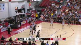 Full Highlights San Antonio Spurs vs Portland Trail Blazers MGM Resorts NBA Sum