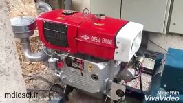 کار دیزل ژنراتور تک سیلندرhttpmdiesel.ir