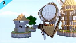 Top 5 SKYWARS Minecraft Animations Minecraft Skywars Animation 