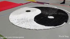 128000 Dominoes  Falling into past  a journey around the world 2 Guinness World Records  YouTub