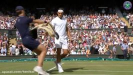 2017 Highlights Milos Raonic vs Roger Federer