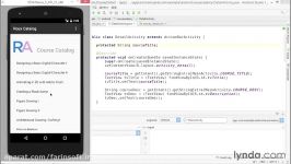 دانلود آموزش Lynda Developing Android apps Essential...