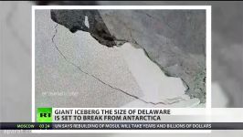 Trillion ton iceberg of doom