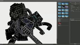 Minecraft Graphics Tutorial Part 3  Effects And Drawn Lines Photoshop