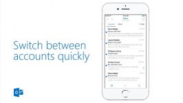 Redesigned navigation conversations and search in Outlook for iOS and Android