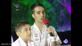 3کیوکوشین کاراته سلیمانی پخش زنده شبکه خاوران.20 4 96