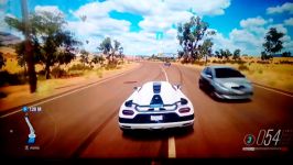 تست سرعت KOENIGSENGG AGERA در بازی FORZA HORIZON 3