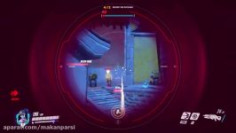 گیم پلی اُورواچ  نینجا اسنایپر OVERWATCH