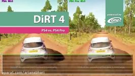 مقایسه گرافیکی PS4 vs. PS4 Pro در بازی DiRT 4