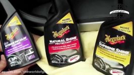 اجرای 3مدل واکس داشبورد MEGUIARS آمریکا