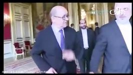 ماجرای امتناع وزیر امورخارجه فرانسه دست دادن ظریف