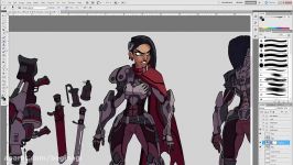 Character Design in Photoshop  3dm Promo