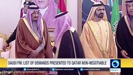 دیپلمات ارشد قطر لیست درخواست تحریم ملت رد خواهد کرد